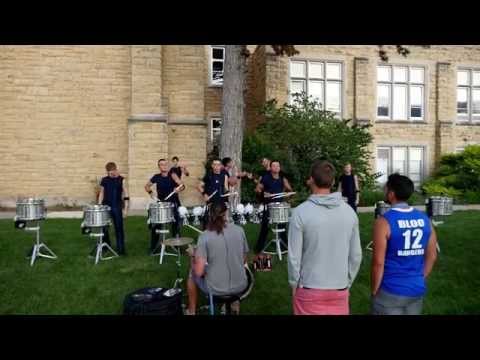 Bluecoats 2015 Drumline - Flam Jam