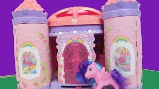 My Little Pony Crystal Rainbow Castle Review MLP Dollhouse