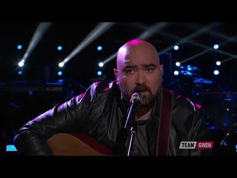 The Voice 2017 Troy Ramey   Live Playoffs  'A Case of You'
