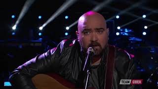 The Voice 2017 Troy Ramey   Live Playoffs  'A Case of You'