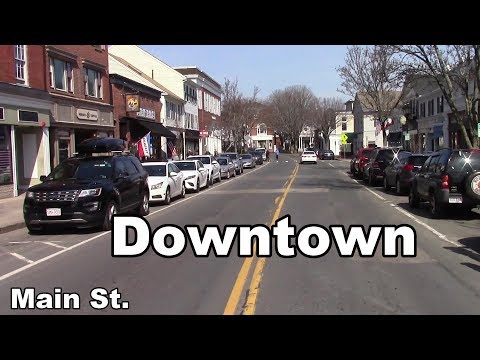 2019-03-30  Ride through downtown Plymouth MA area **