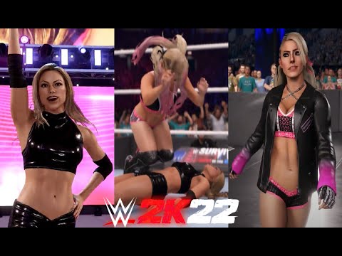 STACEY KEIBLER VS ALEXA BLISS | WWE 2K22 #WWE #WWE2K22