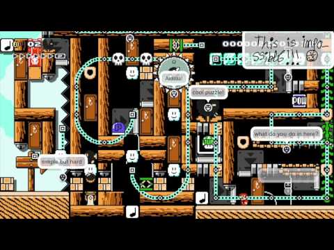 Single Screen #23 by Ethan - Super Mario Maker - No Commentary 1AF