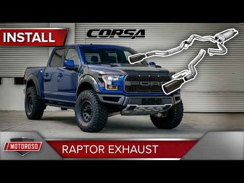 Ford Raptor 3.5L Downpipe, X-pipe, and Exhaust Install Guide