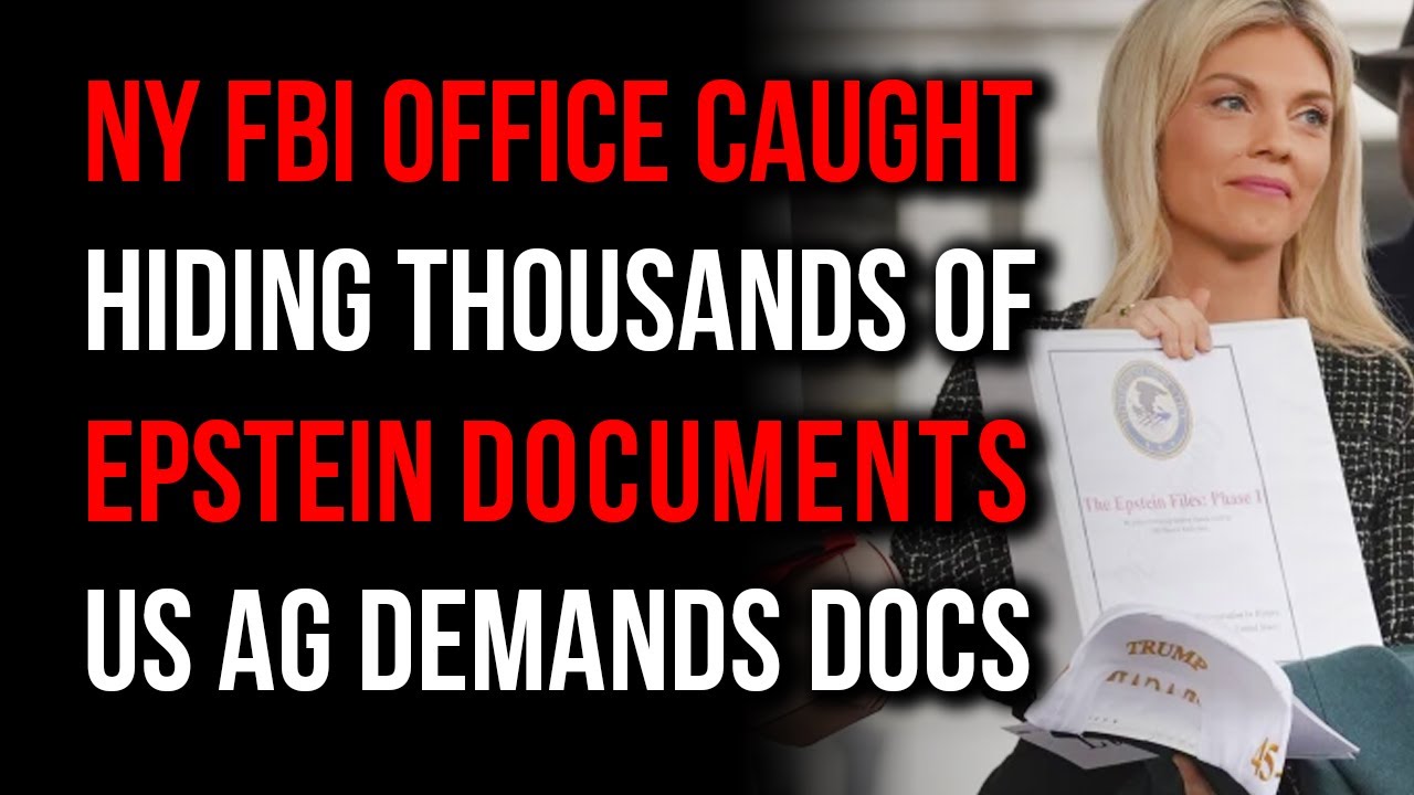 FBI Caught Hiding Thousands Of Epstein Files From US Attorney General Pam Bondi: Corruption Exposed!