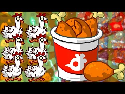 ★ Making KFC! Chicken Zombies - PINATA PARTY Plants vs Zombies 2: its About Time