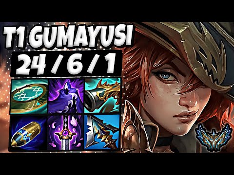 T1 Gumayusi Miss Fortune ADC vs Kai'Sa - Patch 13.13 Korea Challenger ✅