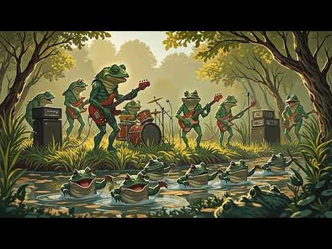 Лягушачий Рок-н-Ролл • Шуточный Прикол • Rock n Roll • Matt & Monroe JJM Band