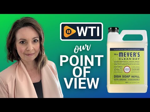 MRS. MEYER'S CLEAN DAY Liquid Dish Soap Refill - WTI product video review