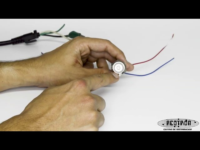 Vídeo relacionado con Gebildet 5Pcs Pulsador a Prueba de Agua Botón de Acero Inoxidable Momentáneo Encendido Apagado con Alambre 12mm 2A 12V/24V/125V/250V(Cabeza Alta)