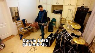 Video thumbnail for Squier JB vs Carvin LB75 by Сергей Русских