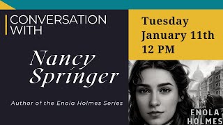 Conversation with Nancy Springer video