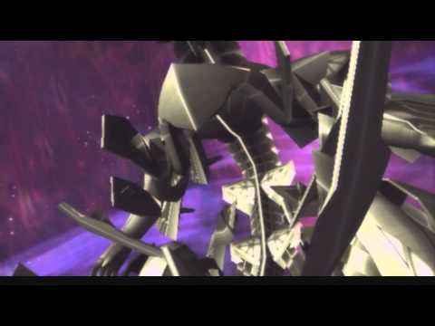 Xenosaga III HD Cutscene 253 - chaos and KOS-MOS (Escaping from the Durandal) - JAPANESE