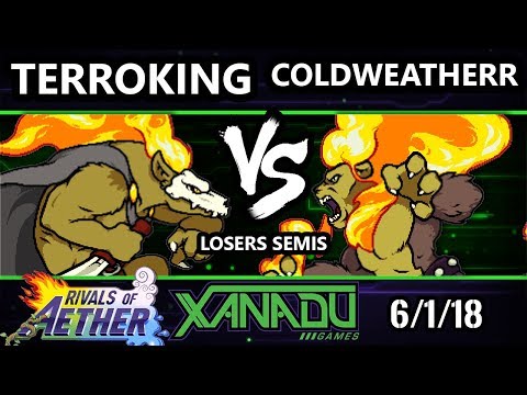 S@X 252 RoA - Terroking (Forsburn) Vs. ColdWeatherr (Zetterburn) - Rivals of Aether Losers Semis