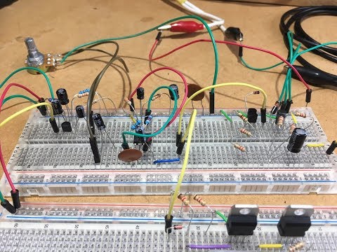 Homebrew 80/40m SSB/CW Rig - #2 Audio Amplifier