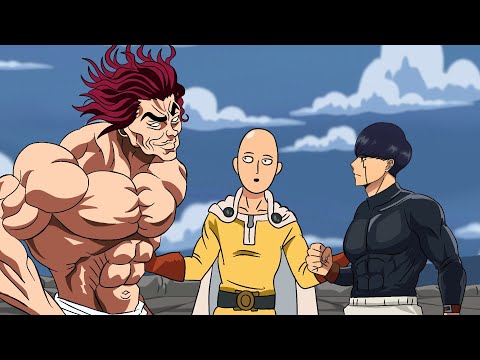If Saitama Was in Baki and  Meets Yujiro Hanma ( Mashle Joins the Fight ) | Fan Animation