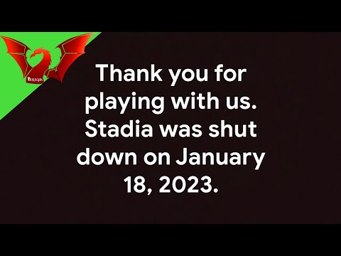 THE LAST EVER STADIA PLAYER??!! End Of Stadia playing until the end