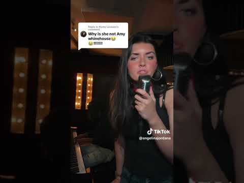 *BRAND NEW* Angelina Jordan covering Amy Winehouse #angelinajordan #reaction #new #cover #viral #fyp