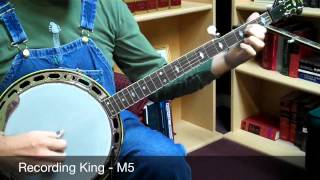 Video thumbnail for Comparing the Recording King M5 and RK-75 Elite by Jim Pankey