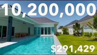 Pool villa 3 Bedrooms for sale Hua Hin 112 Fully furnished