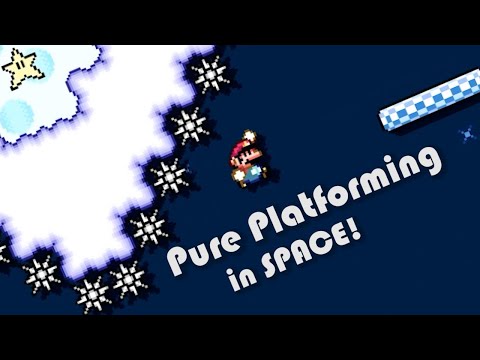 Pure Platforming in SPACE!  Super Mario Maker 2