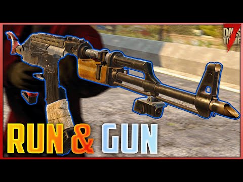Is This The Best Way To Use Machine Guns? - 7 Days To Die Alpha 20