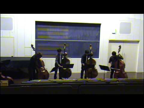 Quartet ~for double basses~ / Joseph Lauber (3)