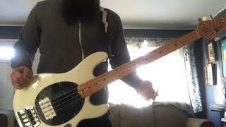 Phlegar plays &quot;five corporations&quot; by fugazi bass cover