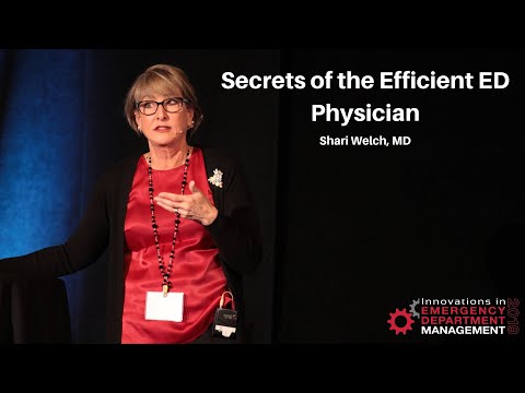 Secrets of the Efficient ED Physician | Creating a World-Class Emergency Department