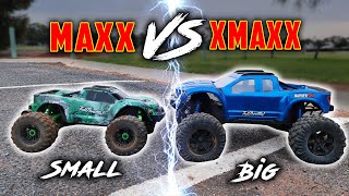 Traxxas Xmaxx 8s vs Traxxas Maxx 4s