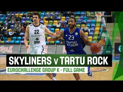 Fraport Skyliners (GER) v Tartu Rock (EST) – Full Game – Last 16 – 2014-15 EuroChallenge
