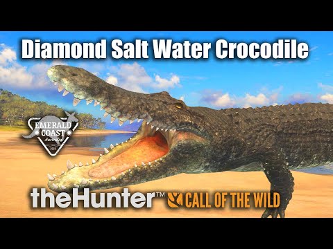 Diamond Salt Water Crocodile - theHunter Call Of The Wild