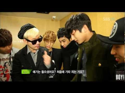 121229 SBS 가요대전 Dynamic Black VCR 영상 (진운 Cut.)