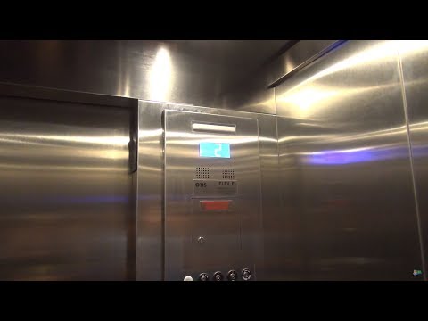 Nice New Otis gen2 traction elevator at the St Joseph City Garage