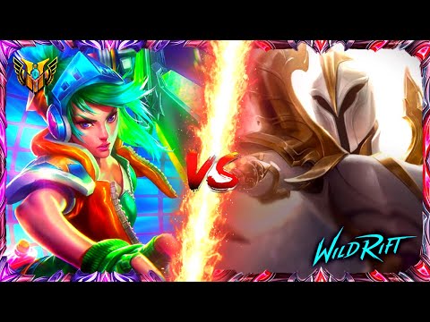 Arcade Riven vs Kayle Baron Lane Gameplay - wild rift（Season5）HD 1080p