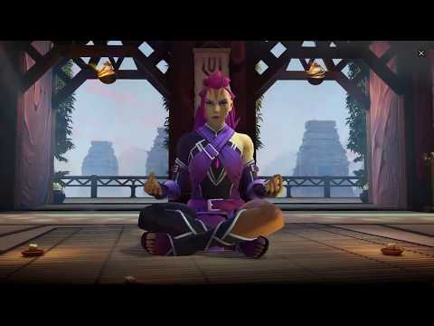 Dota 2 Anti-Mage The Disciple's Path hero persona in-game intro
