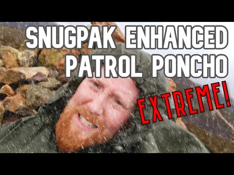 Extreme Weather Test - Snugpak Enhanced Patrol Poncho