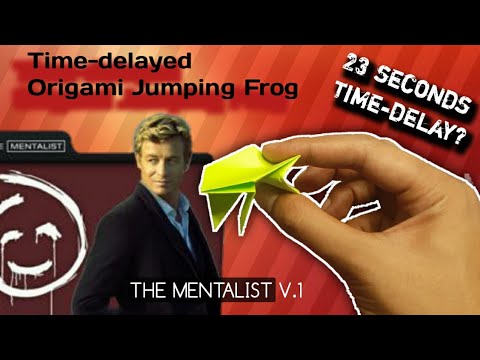 The  Mentalist |  Sapo de papel que salta | Tempo de atraso