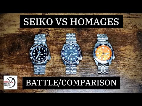 Seiko SKX vs Homages Battle / Comparison 🥊 Honest Watch Review #HWR