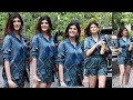 Baapre Ekdum कड़क Hai Sanjana Sanghi Looking Super Stunning In Hot Outfit Snapped At Andheri