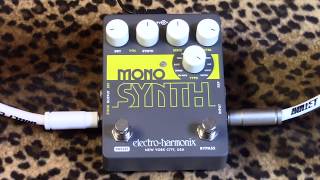 Video thumbnail for Electro-Harmonix MONO SYNTH : Guitar Synthesizer of Coney Island Arcade Love by gearmanndude