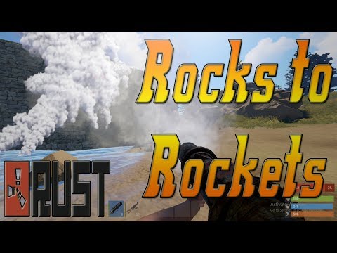 Rust Solo Survival Satchel Raiding Rocks To Rockets Episode 4