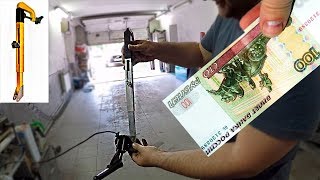 Крепление датчика эхолота на транец своими руками