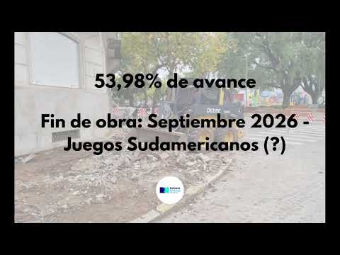 Jonatan Almaraz Funes - Jefe de "RN" - ¿Cómo marcha la remodelación de las veredas de bv. Santa Fe