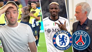 Osimhen To PSG?! | Kendry Paez In TROUBLE? | Jose Mourinho REVEALS What He Wants Next!