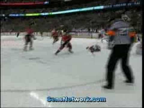 Spezza's goal vs Hurricanes - Jan 17/08