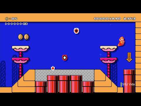 Boiler Bath by Cpappro (Switch) Super Mario Maker 2 SMM2 - SSJ Vida