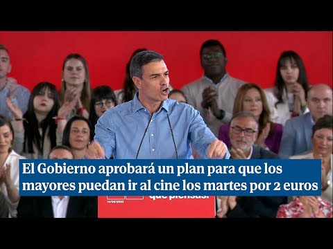 Los mayores de 65 años podrán ir al cine por 2 euros los martes