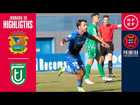 Resumen #PrimeraFederación | CF Fuenlabrada 2-0 UE Cornellà | Jornada 38, Grupo 1