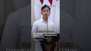 Akui Masih Banyak Kekurangan, Gibran Terima Kritikan dan Janji Sampaikan Tuntutan ke Prabowo